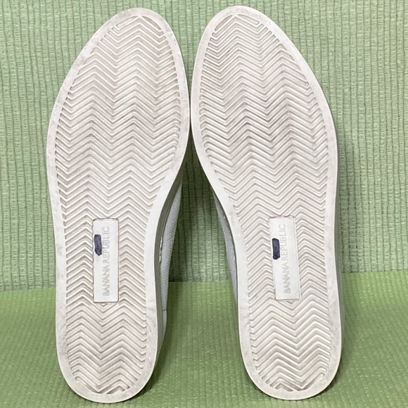 Banana Republic Womens Grey Recycled Knit Slip On Casual Sneaker Shoes Sz US6.5M - Picture 9 of 12